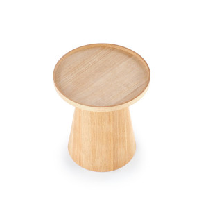 EAMES modern lerakóasztal – natúr tölgy - 45cm