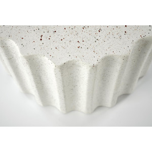 FALCON modern lerakóasztal – fehér - 41cm