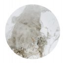 GRAFTON modern lerakóasztal – márvány / dió - 50cm