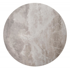 IRELAND modern 2 részes dohányzóasztal szett – szürke márvány / grafit - 54/44cm