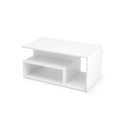 IVORY modern dohányzóasztal – fehér - 90cm