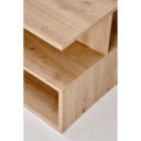 IVORY modern dohányzóasztal –  tölgy - 90cm