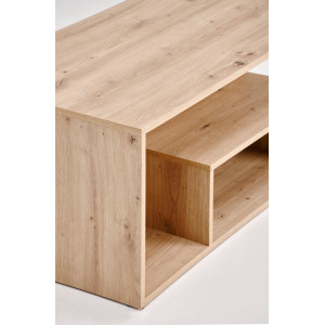 IVORY modern dohányzóasztal –  tölgy - 90cm