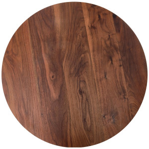 JARVIS modern 2 részes dohányzóasztal szett – dió / fekete - 79/59cm