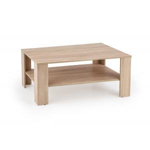 KNOX modern dohányzóasztal –  tölgy -110cm