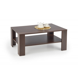 KNOX modern dohányzóasztal –  dió -110cm