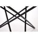 LENNIX modern lerakóasztal – natúr / fekete -60cm