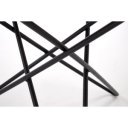 LENNIX modern lerakóasztal – márvány/ fekete -60cm