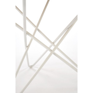 LENNIX modern lerakóasztal – natúr / fehér -60cm