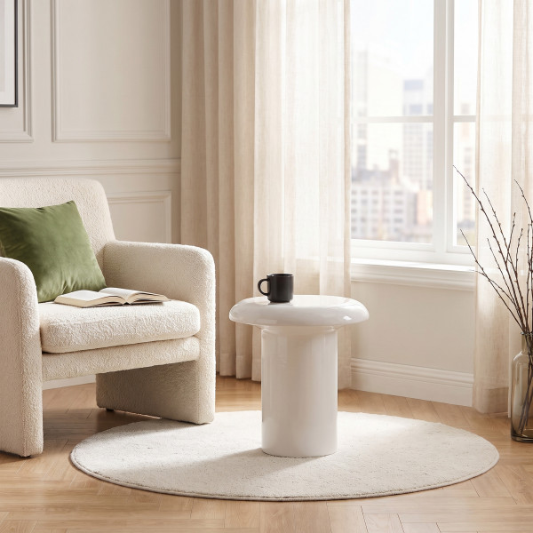 LORENZA modern lerakóasztal – kasmír - 45cm