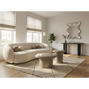 LORENZA modern lerakóasztal – kasmír - 45cm