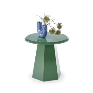 LUCIEN modern lerakóasztal – zöld - 50cm