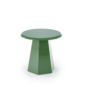LUCIEN modern lerakóasztal – zöld - 50cm