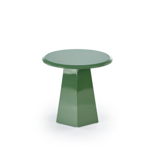 LUCIEN modern lerakóasztal – zöld - 50cm