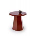 LUCIEN modern lerakóasztal – bordó - 50cm