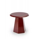 LUCIEN modern lerakóasztal – bordó - 50cm
