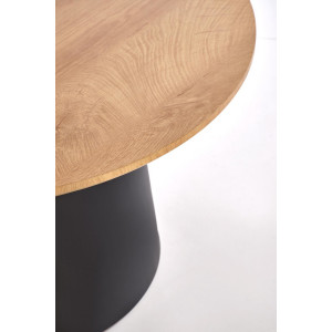 MONTARA modern 2 részes dohányzóasztal szett – natúr / fekete - 70/50cm