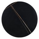 SCALITA modern lerakóasztal – fekete márvány / fekete - 50cm