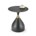SCALITA modern lerakóasztal – fekete márvány / fekete - 50cm