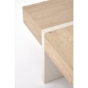 SAVERO modern lerakóasztal – tölgy / kasmír -80cm
