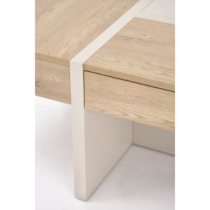 SAVERO modern lerakóasztal – tölgy / kasmír -80cm