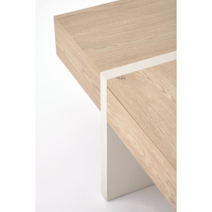 SAVERO modern lerakóasztal – tölgy / kasmír -80cm