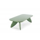 MIRAGE modern dohányzóasztal – zöld - 120cm