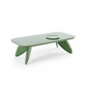 MIRAGE modern dohányzóasztal – zöld - 120cm