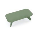 MIRAGE modern dohányzóasztal – zöld - 120cm