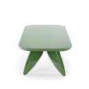 MIRAGE modern dohányzóasztal – zöld - 120cm