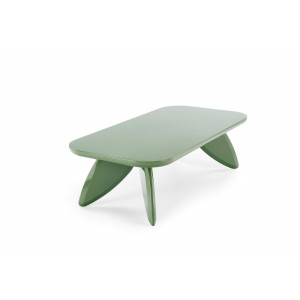 MIRAGE modern dohányzóasztal – zöld - 120cm