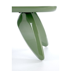 MIRAGE modern dohányzóasztal – zöld - 120cm