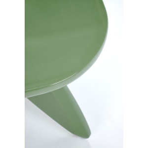 MIRAGE modern dohányzóasztal – zöld - 120cm