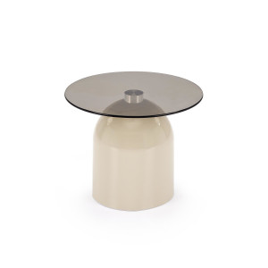 MERAKI modern lerakóasztal –  üveg / kasmír -50cm