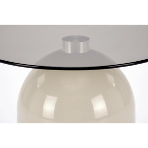 MERAKI modern lerakóasztal –  üveg / kasmír -50cm