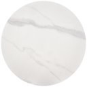 SAVORA modern lerakóasztal – fehér márvány / arany -50cm