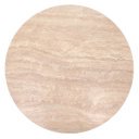 FORM modern dohányzóasztal – travertin / kasmír -70cm