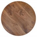 FORM modern dohányzóasztal – dió / fekete -70cm