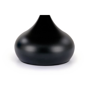 FORM modern dohányzóasztal – dió / fekete -70cm