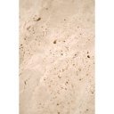 FRAME modern lerakóasztal – travertin / fehér -35cm