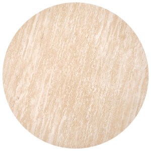 PILLAR modern dohányzóasztal – travertin - 60cm