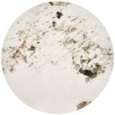 RIPPLE modern lerakóasztal – fehér márvány / fehér - 40cm