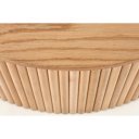 GRAIN modern fa dohányzóasztal – natúr -80cm