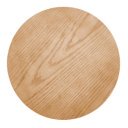 GRAIN modern fa dohányzóasztal – natúr -80cm