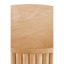 GRAIN modern fa dohányzóasztal – natúr -80cm