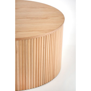 GRAIN modern fa dohányzóasztal – natúr -80cm