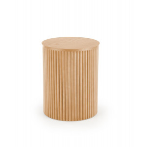 GRAIN modern fa lerakóasztal – natúr -40cm