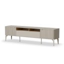 SOFTLINE modern TV-szekrény – kasmír / tölgy – 200 cm