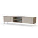 MUSE modern TV-szekrény – kasmír – 200 cm