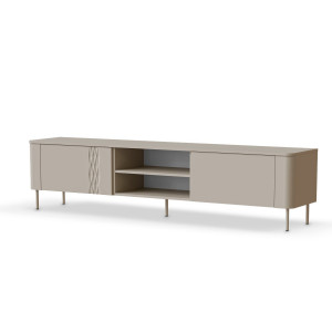 MUSE modern TV-szekrény – kasmír – 200 cm